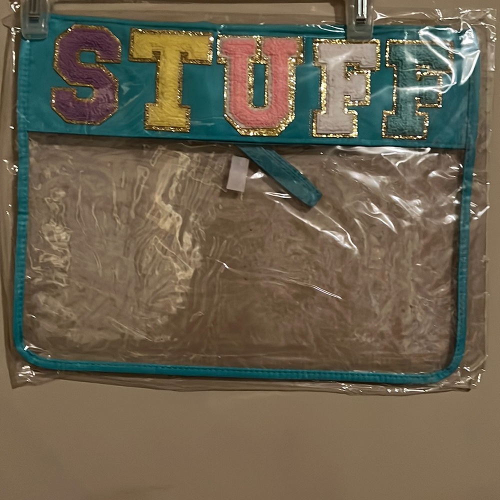 Clear STUFF pouch